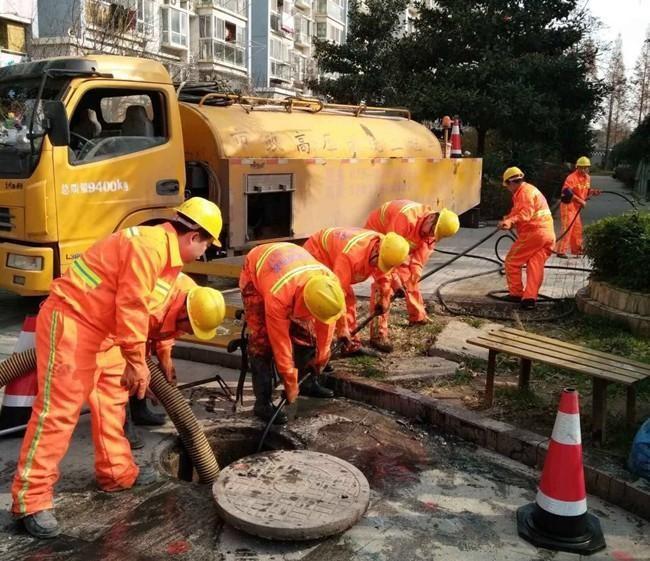 沿滩市政管道清淤