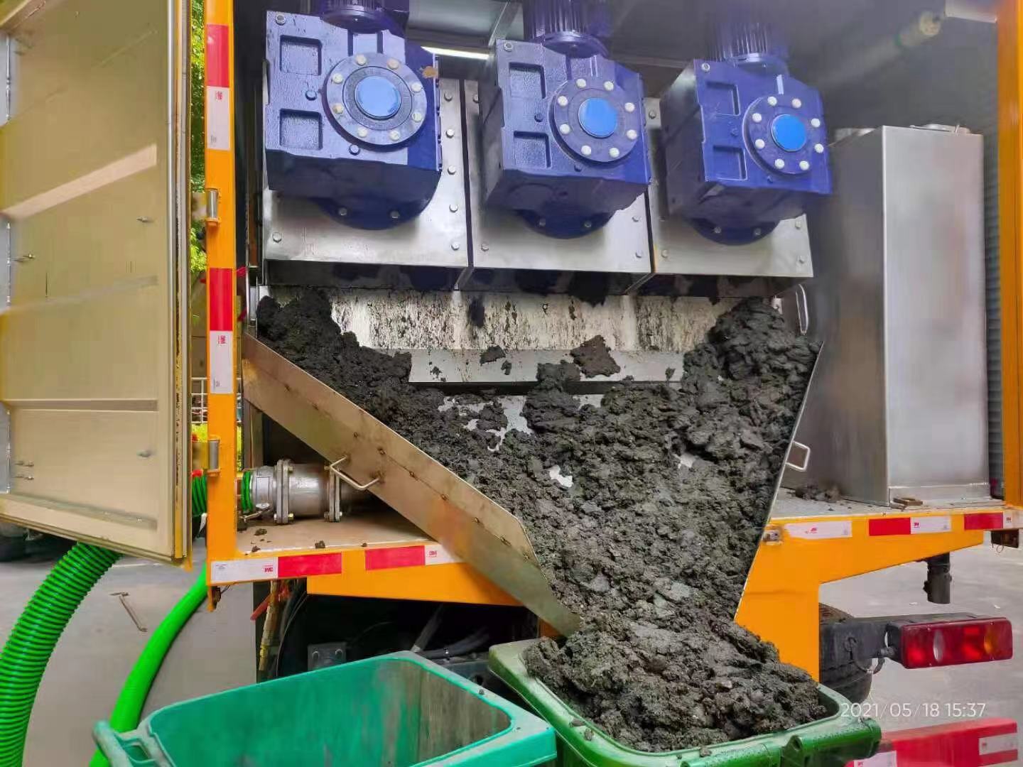 沿滩化粪池清掏城市维护站-泥浆净化干湿分离处理